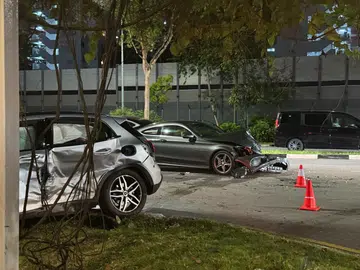 2 children among 3 taken to hospital after accident in Ang Mo Kio