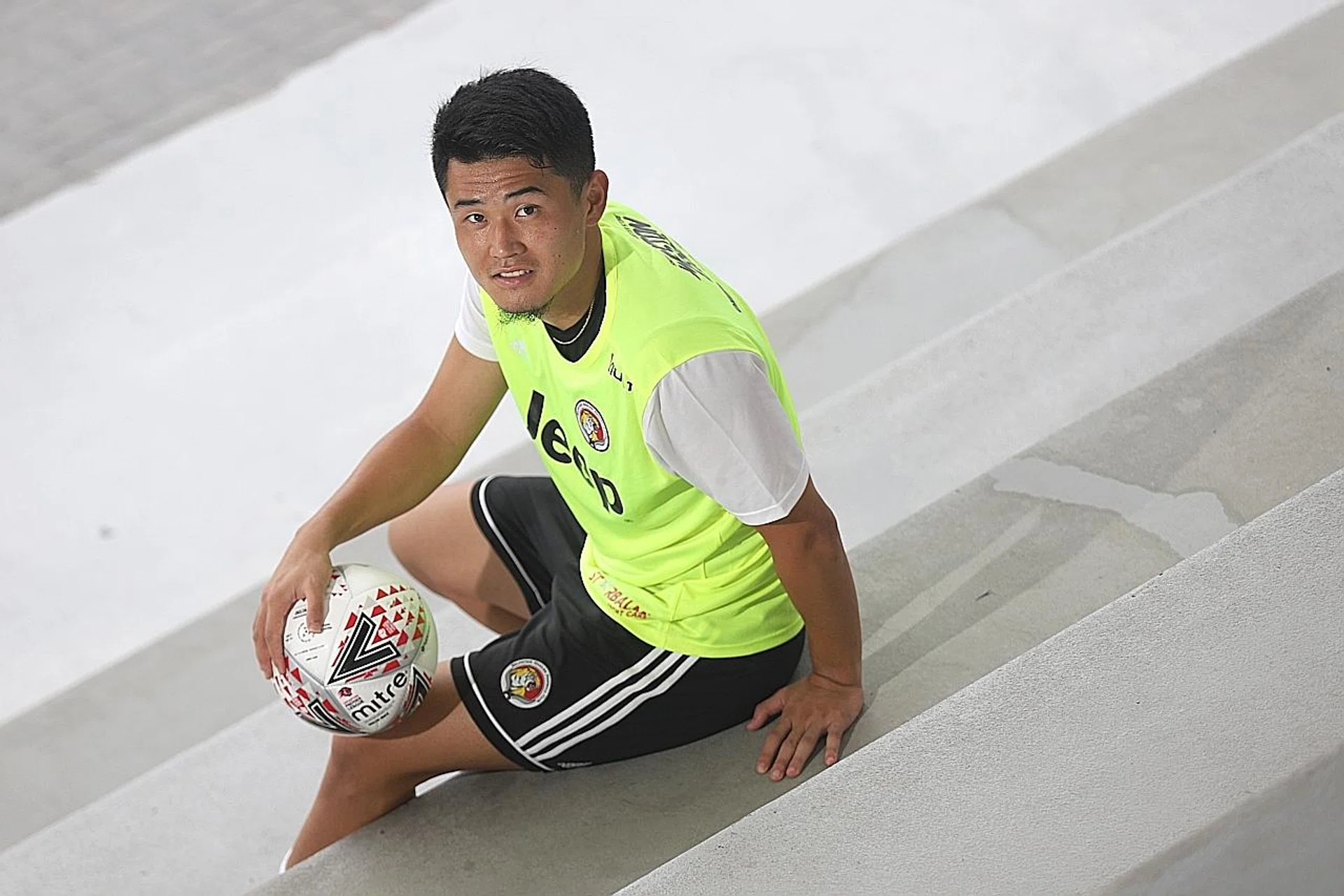 Shuhei Hoshino scored 19 goals to help Albirex Niigata win the SPL title in 2018.