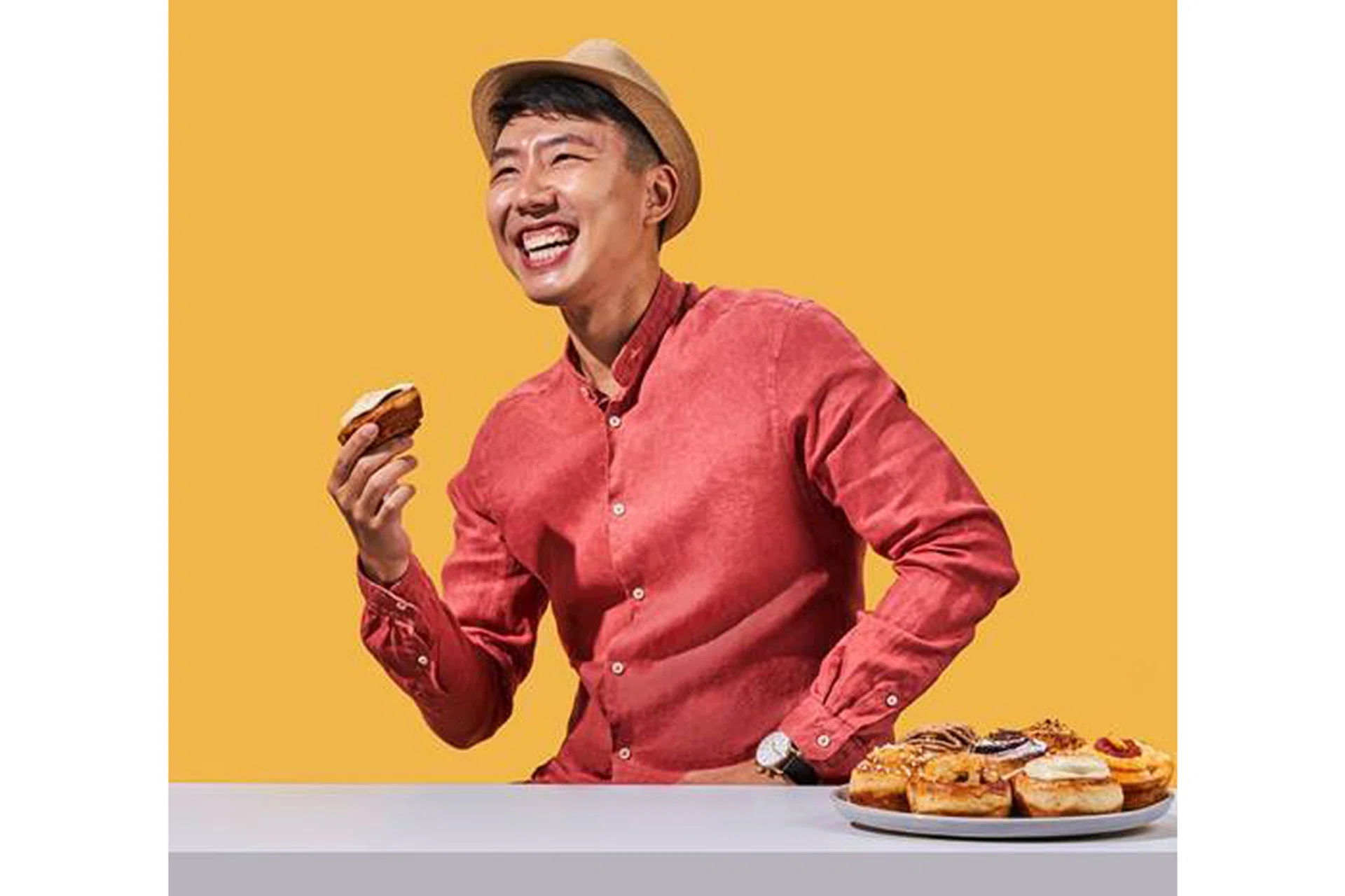 Mr Wilbert Tedja was inspired to create a cinnamon roll kiosk during the circuit breaker last year. The concept came to fruition after months of trial and error that included the development of unique recipes. 