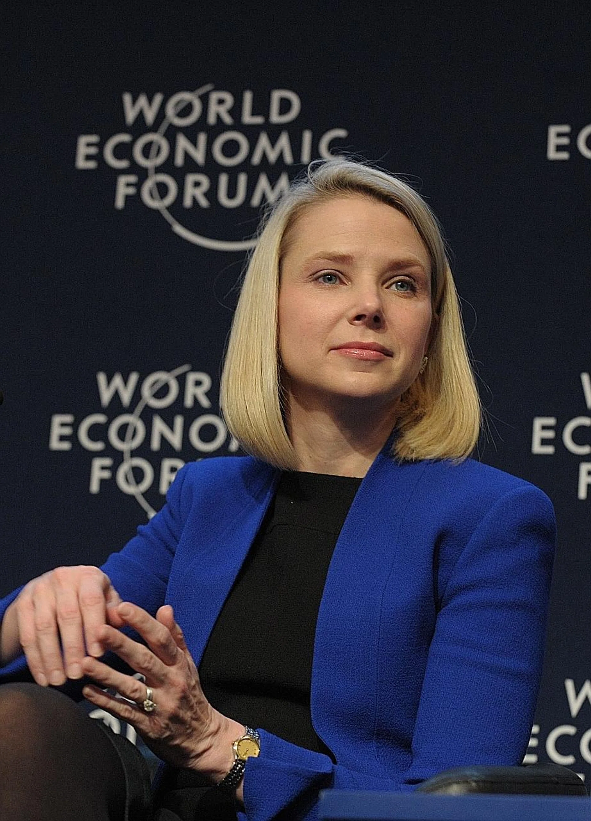 Current Yahoo chief executive Marissa Mayer. PHOTO: AFP