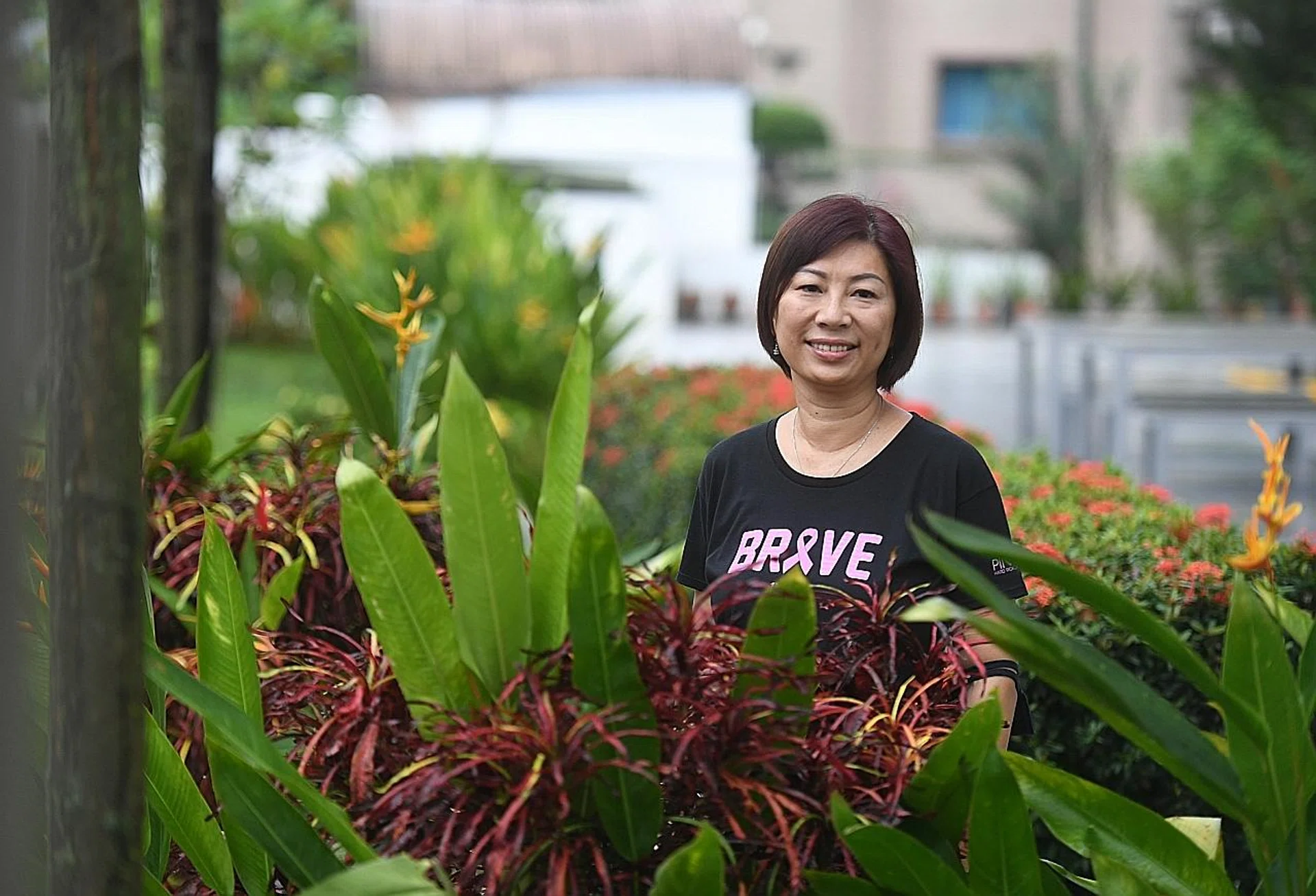 Ms Julie Ong now makes it a habit to go for swab tests when she feels unwell. 