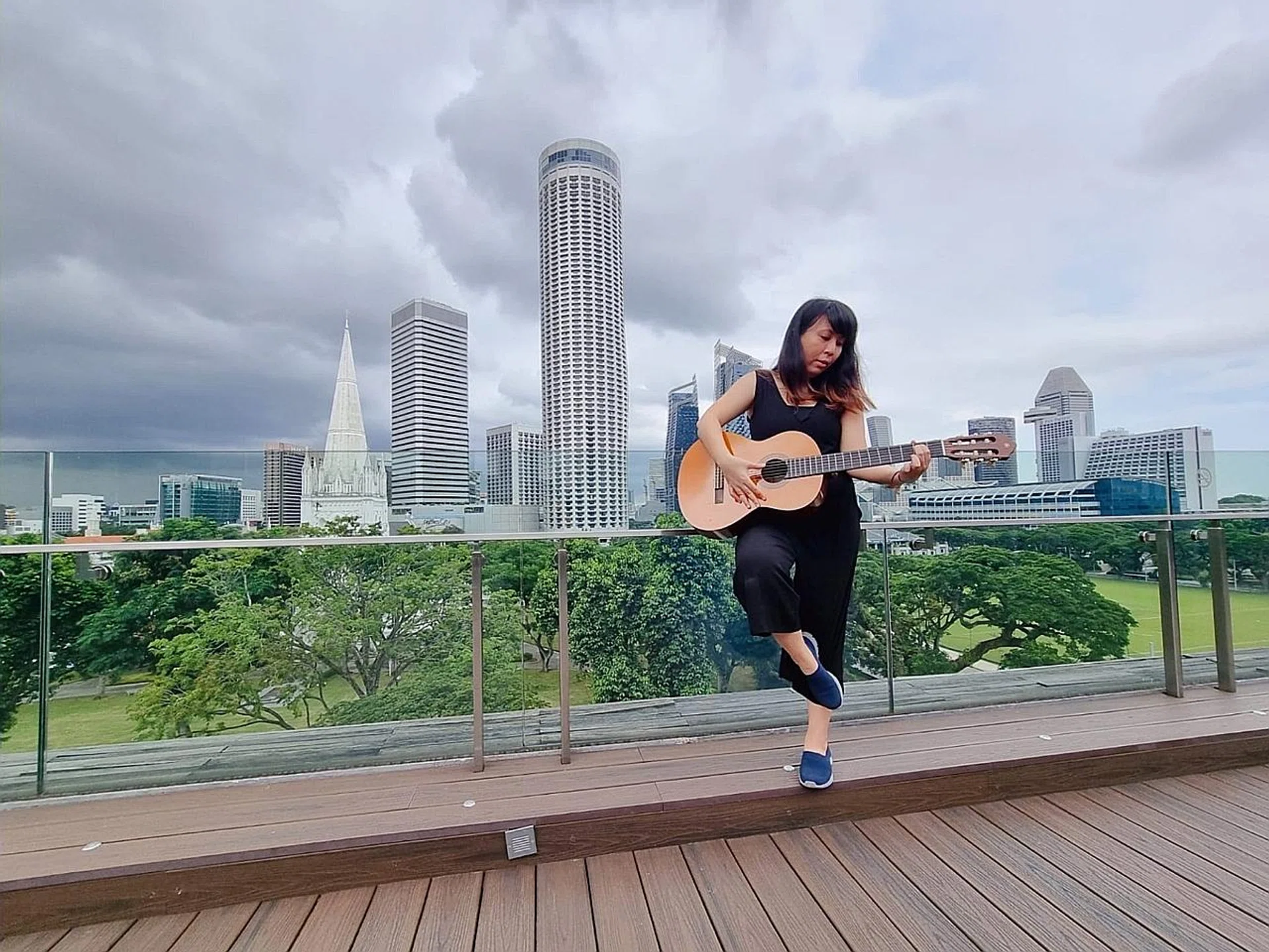 Ms Stefanie Loh (above) and Joanna both decided to become wish granters as they were grateful for how Make-A-Wish Singapore helped them when they were ill.
