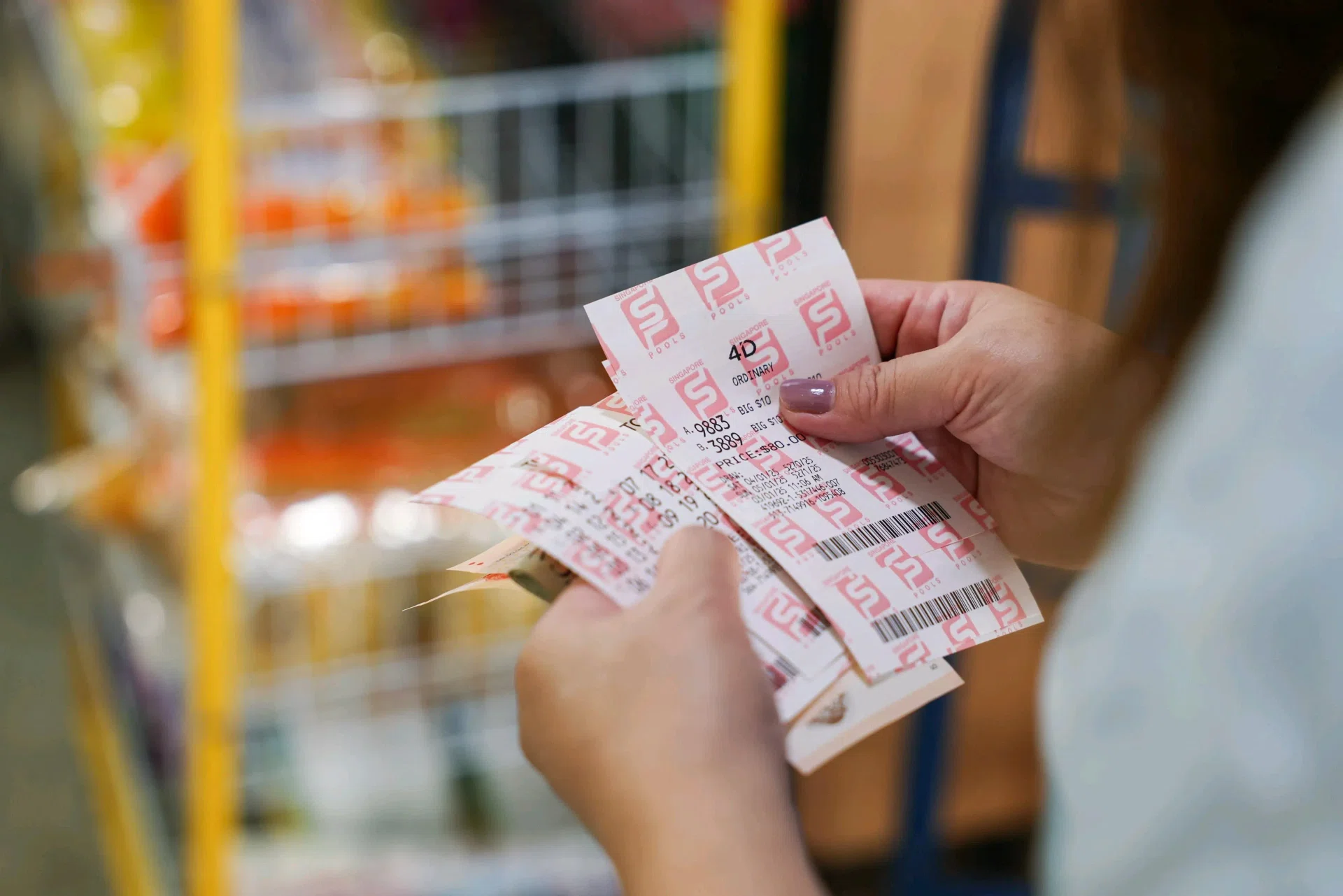 A ticket must have all six winning numbers to win the Group 1 prize.