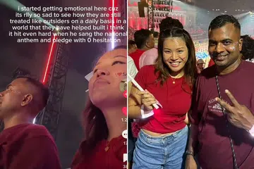 'He sang with zero hesitation': Influencer brings migrant worker to celebrate National Day