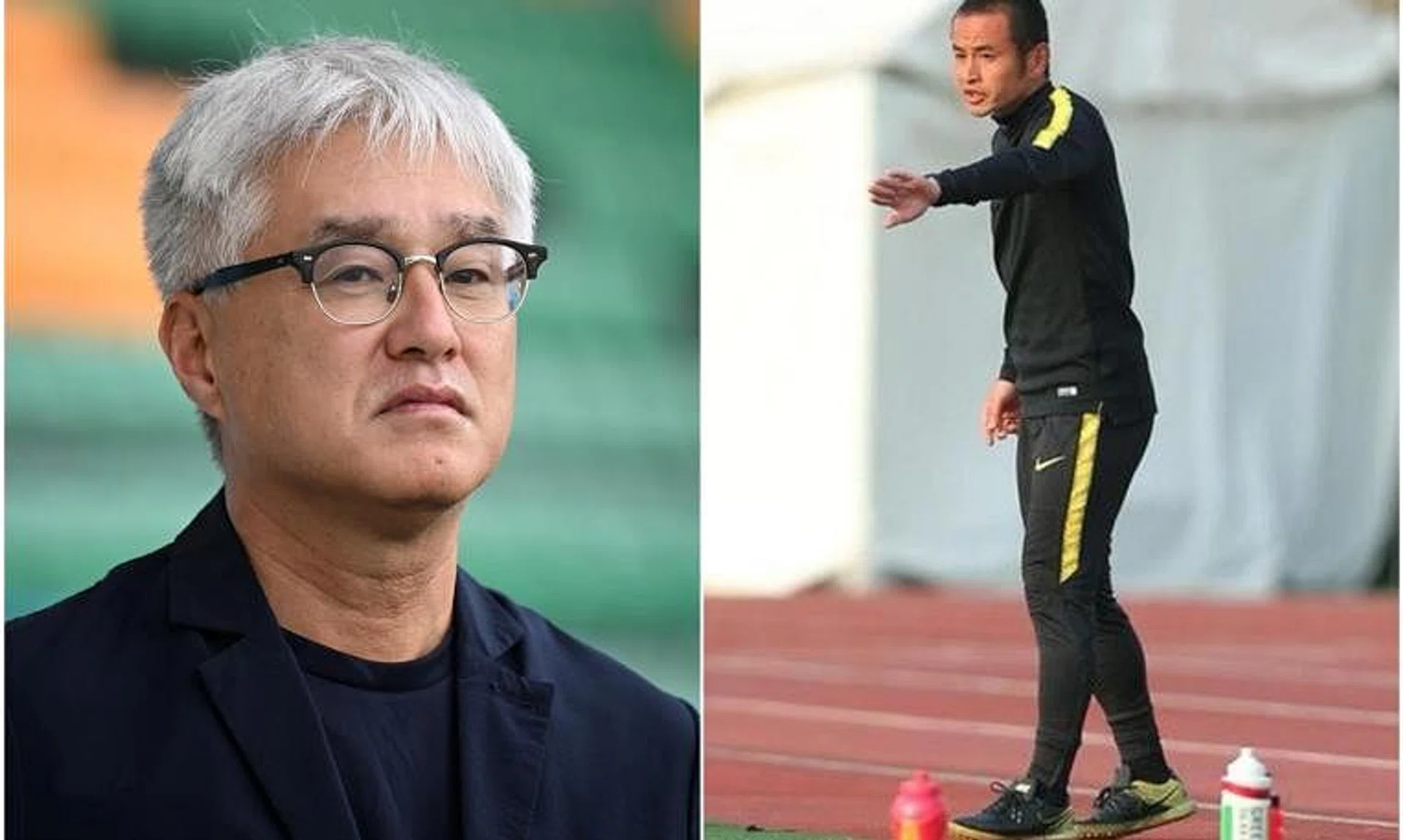 New Lions head coach Tsutomu Ogura (left) has named compatriot Kosei Nakamura as his assistant coach for the national team.