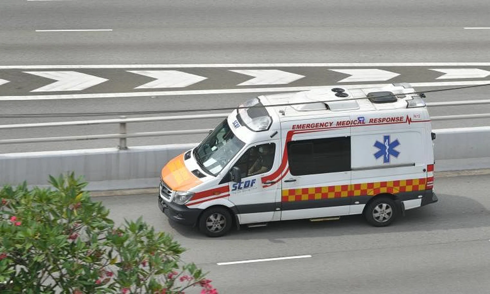 The traffic signal priority for SCDF ambulances gives them a “green light” path to the hospital.