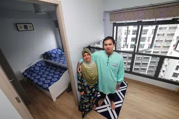 Single mum finally gets to celebrate Hari Raya in own flat