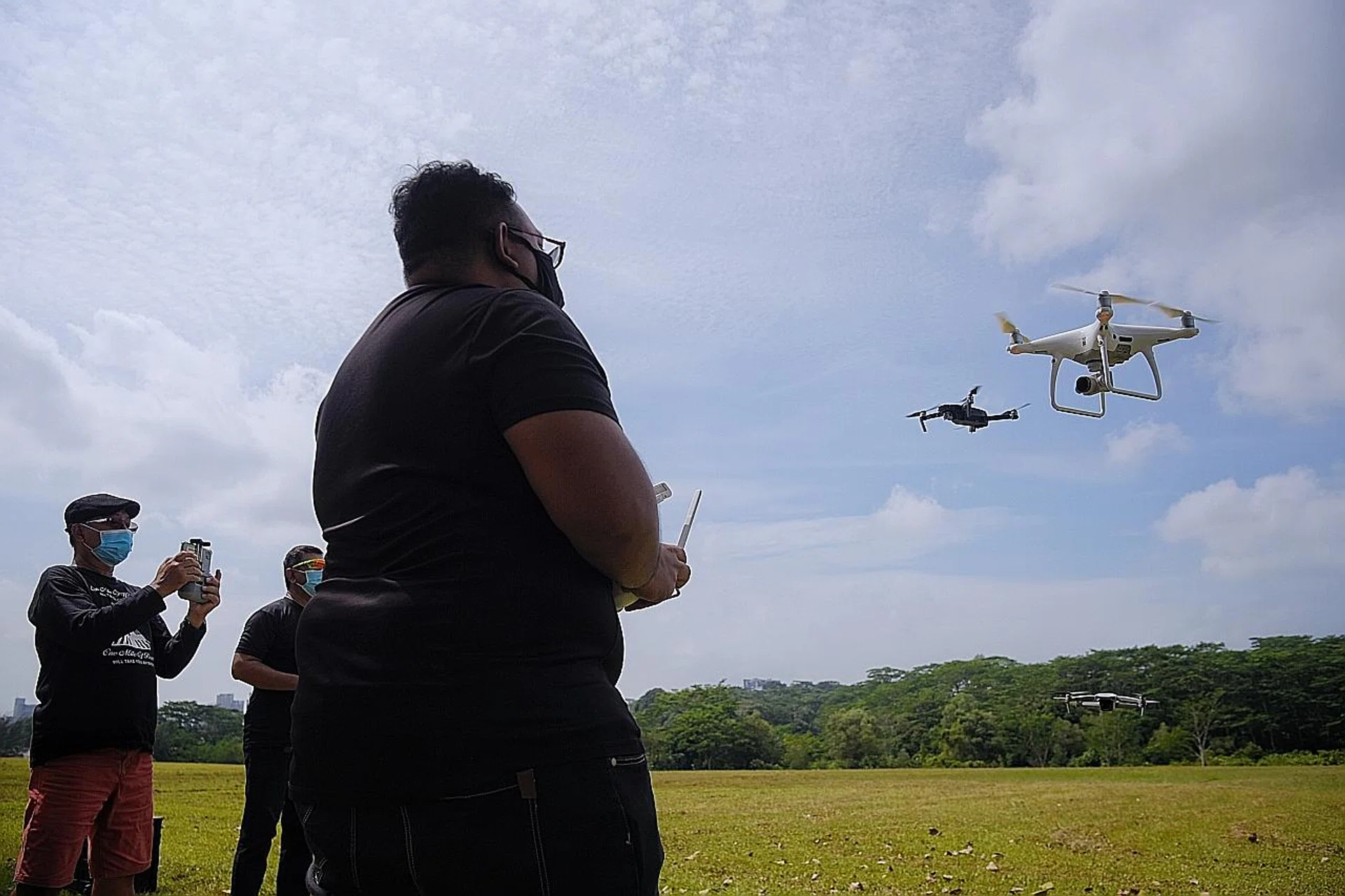 More Singaporeans are picking up the hobby of flying drones.  