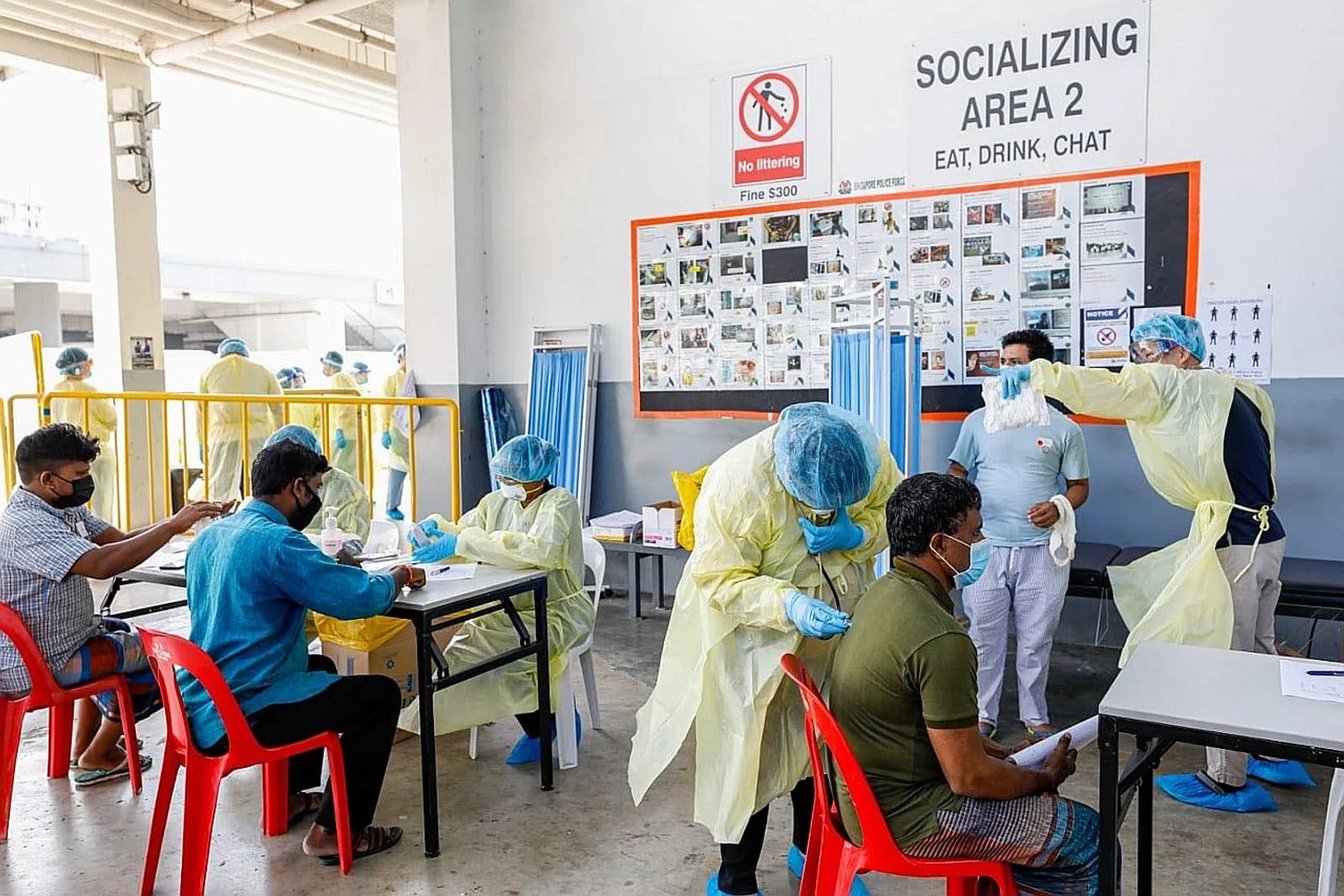 The authorities have opted to do targeted testing instead of testing every person in the community. 