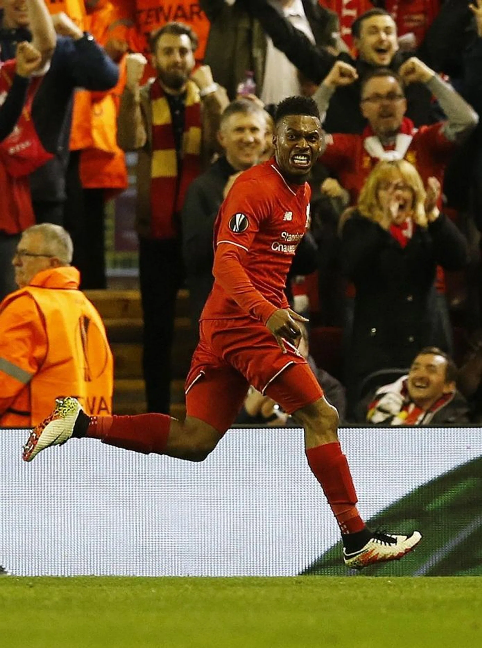 STAR MAN:  Daniel Sturridge was involved in all three goals Liverpool scored against Villarreal yesterday morning (Singapore time).