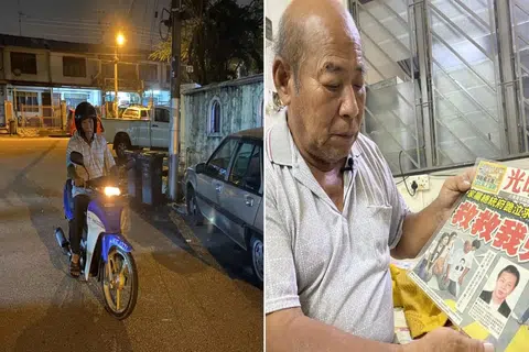 M'sian man rides across Causeway at 2am twice a month to visit son in Changi Prison