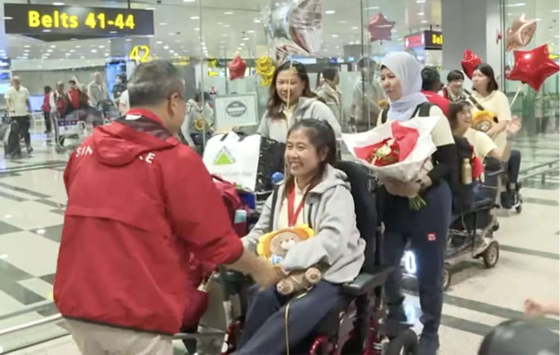 Team Singapore came home on Sept 10.