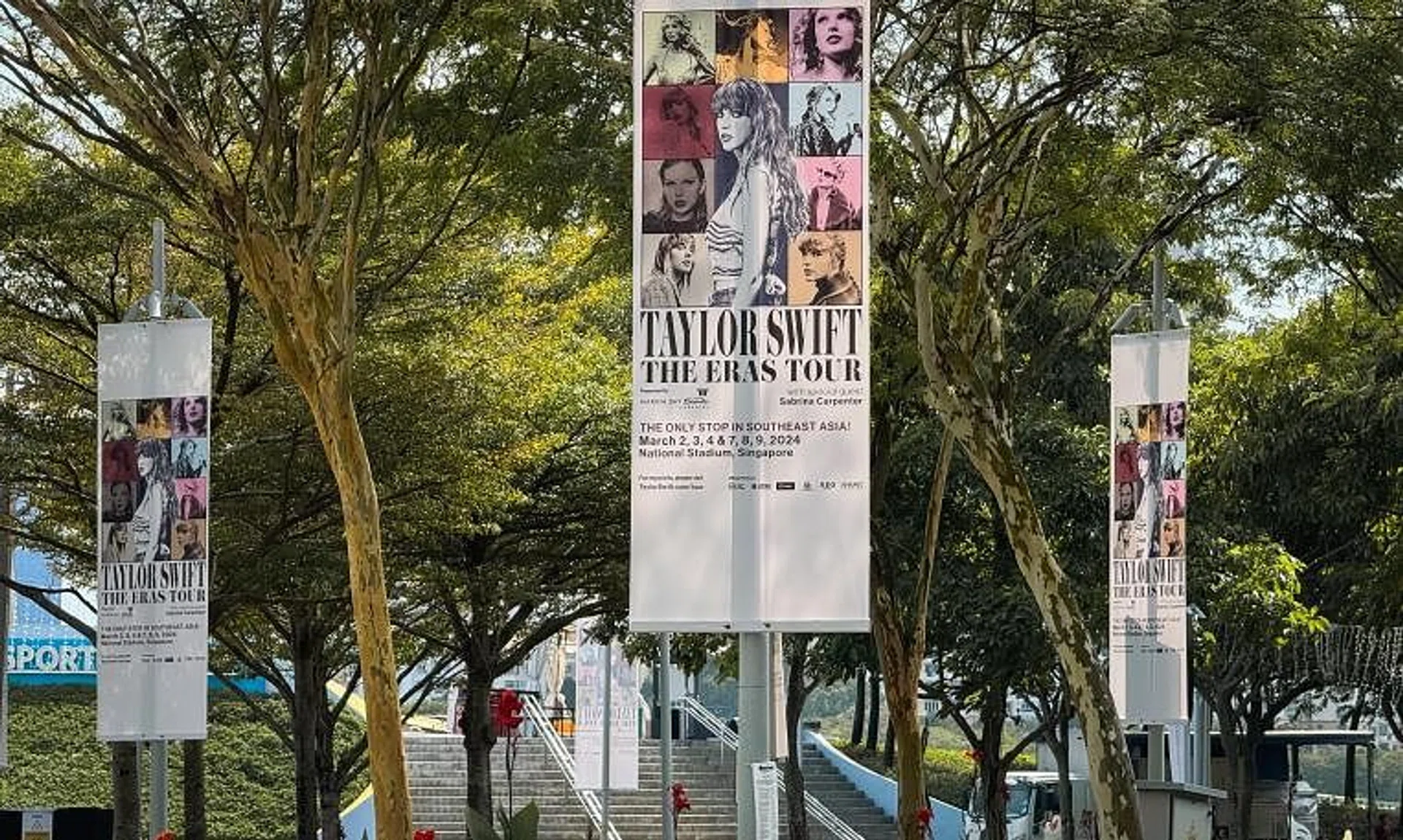 Taylor Swift's Singapore concerts will draw 300,000 fans to the National Stadium over six nights.