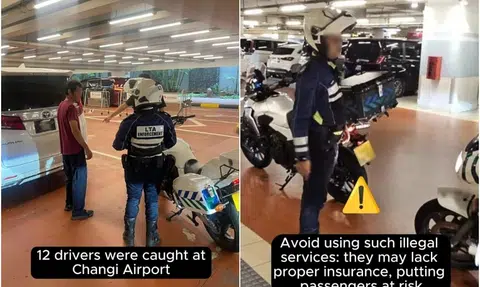 LTA busts 12 illegal chaffeurs at Changi Airport