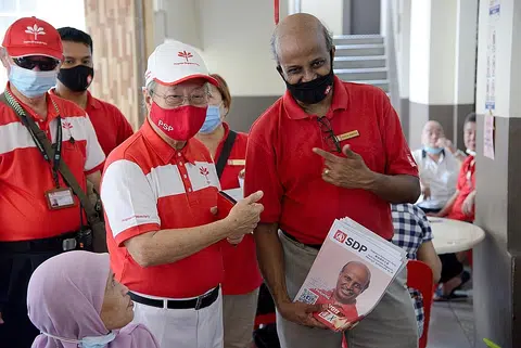 SDP's Tambyah hopes no super majority for PAP
