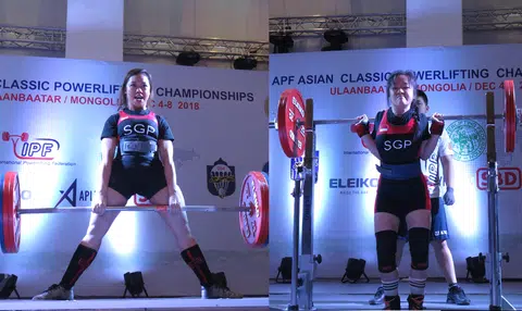 Gold rush for Singapore's powerlifters