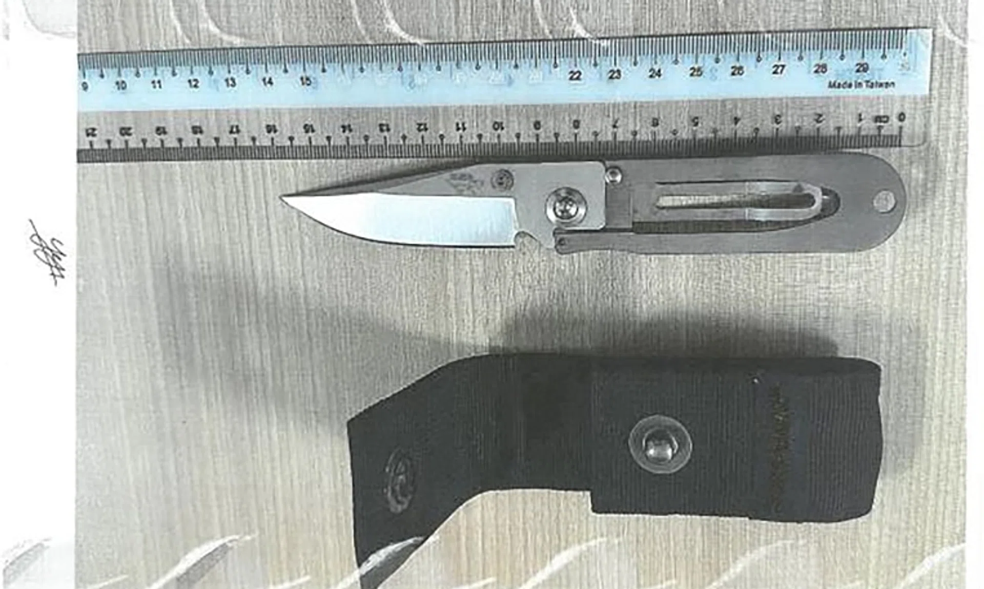 Yoji Amashiro pleaded guilty to one count of possession of a weapon in public and one charge of causing hurt to a public servant.