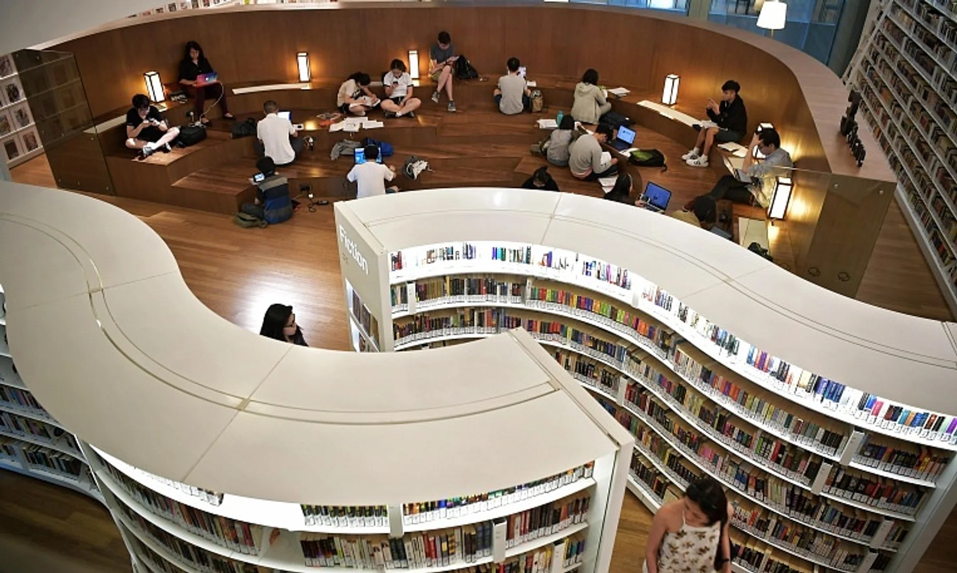 The revamped library will boast a new children’s section, as well as tech-enabled interactive and immersive spaces. 