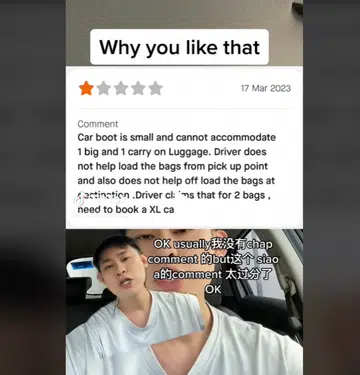 Private-hire driver hits back at passenger who gives him one-star rating