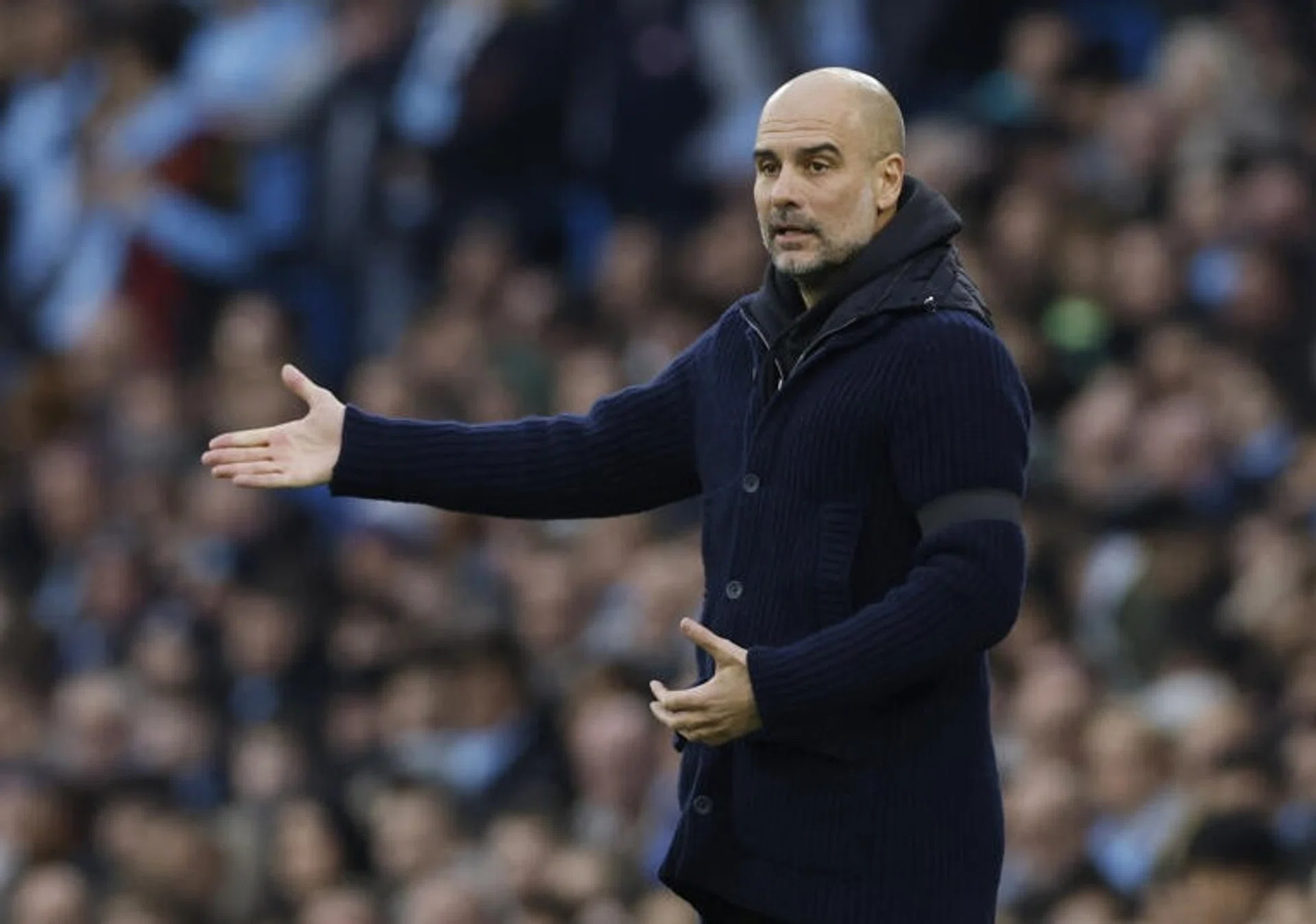 Manager Pep Guardiola's men will be seeking a second straight victory after beating Aston Villa 3-1 last Sunday. 