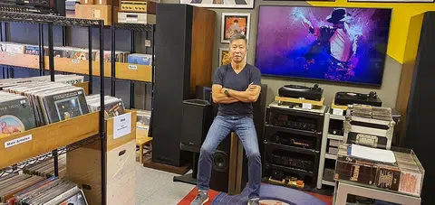 Record store owner grateful to make a living out of his hobby