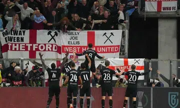 Families of West Ham players attacked after Europa Conference League semis win
