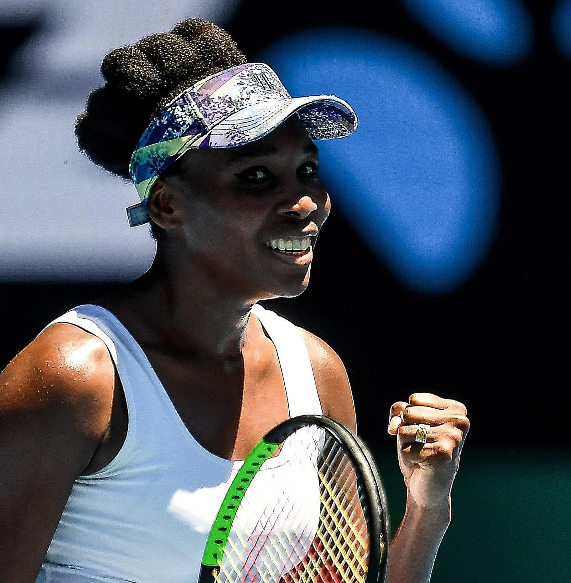 Venus Williams (above) will play Anastasia Pavlyuchenkova in her 37th career Grand Slam quarter-final. 