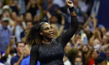 Love and affection as curtain goes up on Serena Williams' farewell party