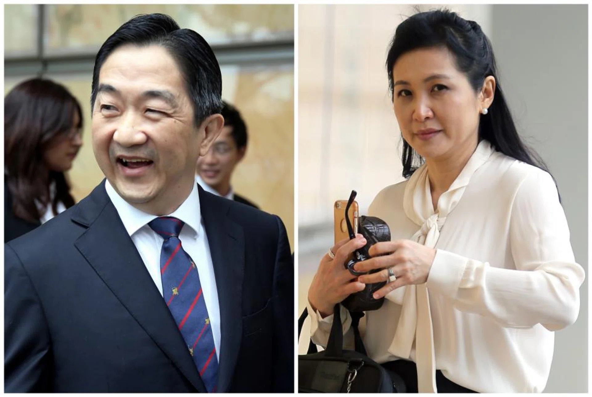 Malaysian businessman John Soh and his girlfriend Quah Su-Ling. 