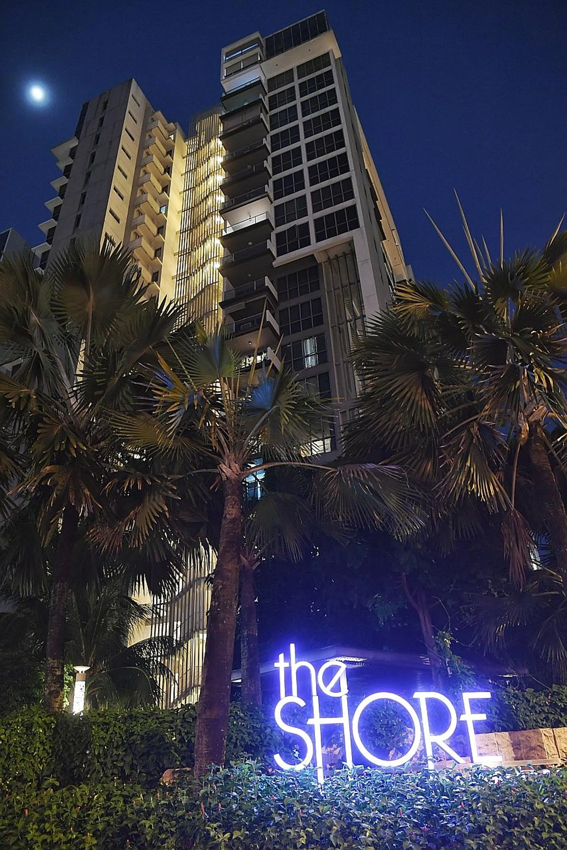 Last Monday, the police went to Madam Lily Loh's unit at The Shore Residences in Amber Road, where they found remains believed to be that of a human and a dog.