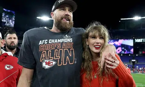Swift zipped across globe to see Kelce at Super Bowl