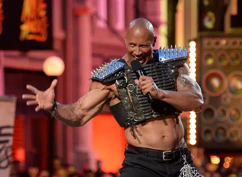 The Rock steals the show at the MTV Movie Awards