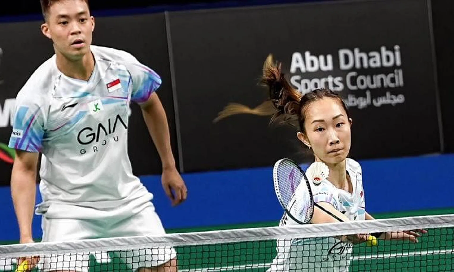 Singapore's Terry Hee and Jessica Tan lost in the Abu Dhabi Masters mixed doubles final on Sunday. They fell 20-22, 21-17, 21-18 to Denmark’s Mads Vestergaard and Christine Busch.