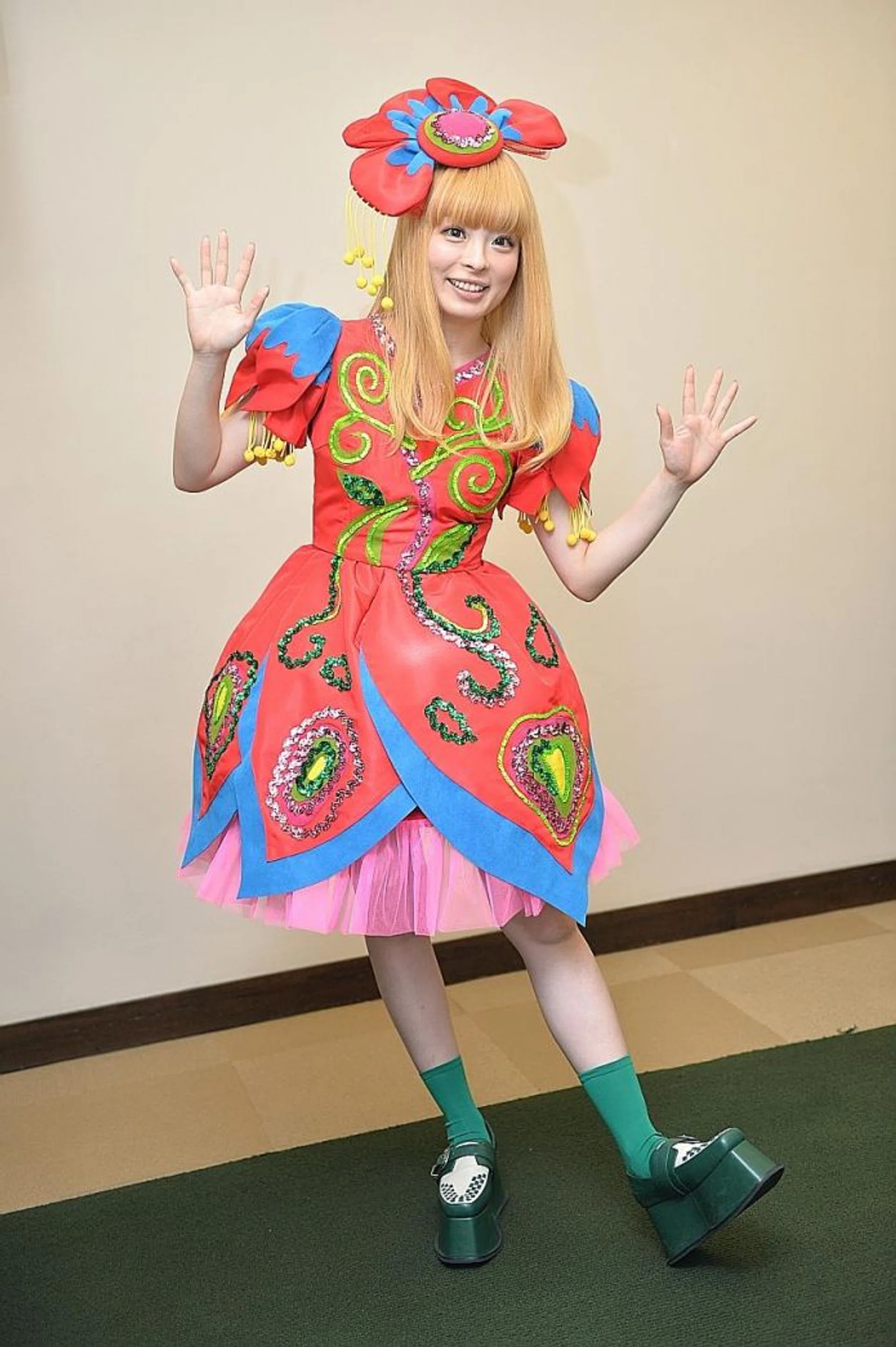 COLOURFUL: Japanese pop singer Kyary Pamyu Pamyu is known for her Harajuku style.