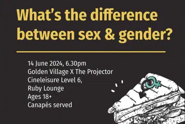 Are we not ready to discuss sex and gender?