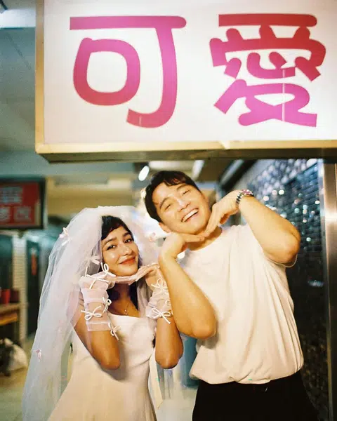 Malaysian YouTuber and food entrepreneur Nigel Ng, better known by his online alter ego Uncle Roger, shared pictures of his engagement photo shoot to fiancee Sabrina in Taiwan's markets.