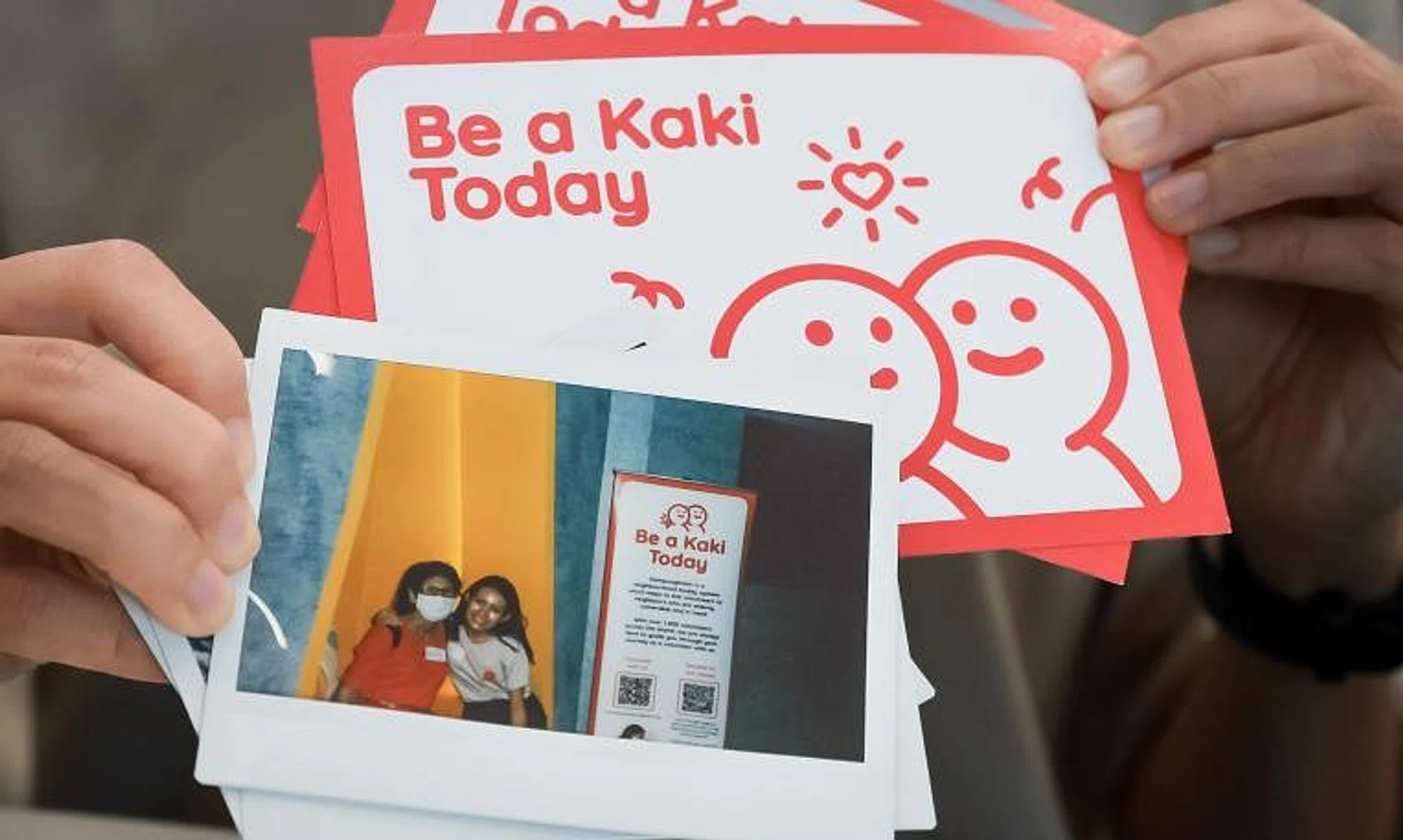 KampungKakis co-founder Mae Tan (right) and her senior buddy in a photo taken before the latter died of cancer in 2023.