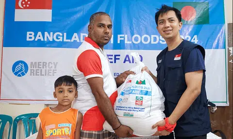 Mercy Relief S'pore delivers aid to Bangladesh flood victims