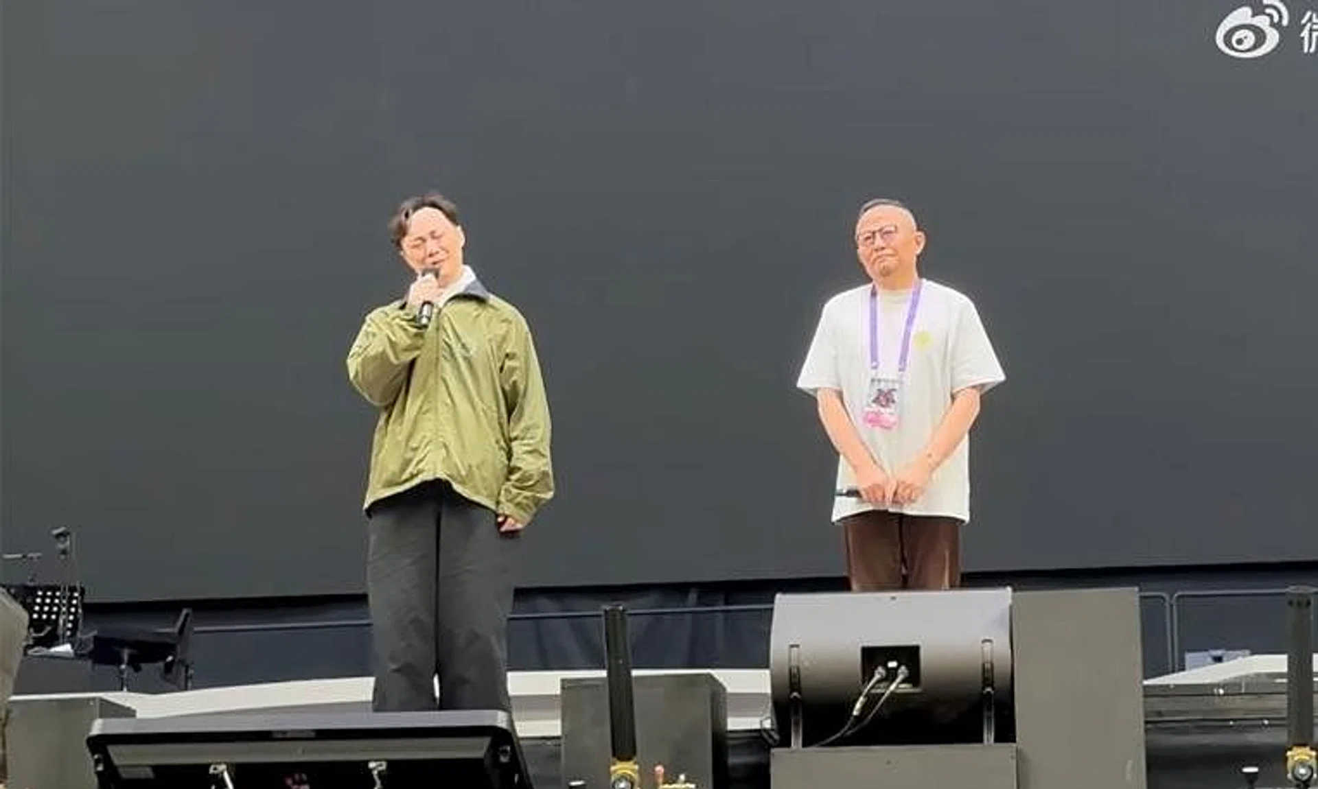Eason Chan (left) apologised to his fans for cancelling his concert in Hangzhou on May 25.