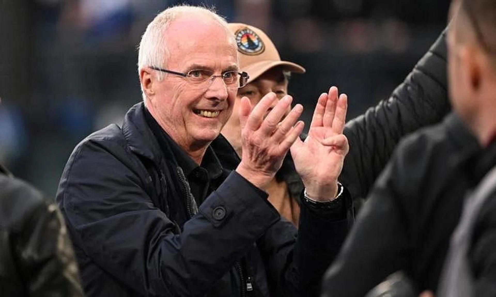 Soccer Football - Serie A - Lazio v AS Roma - Stadio Olimpico, Rome, Italy - March 19, 2023 Former Lazio coach Sven-Goran Eriksson pictured before the match REUTERS/Alberto Lingria/ File photo