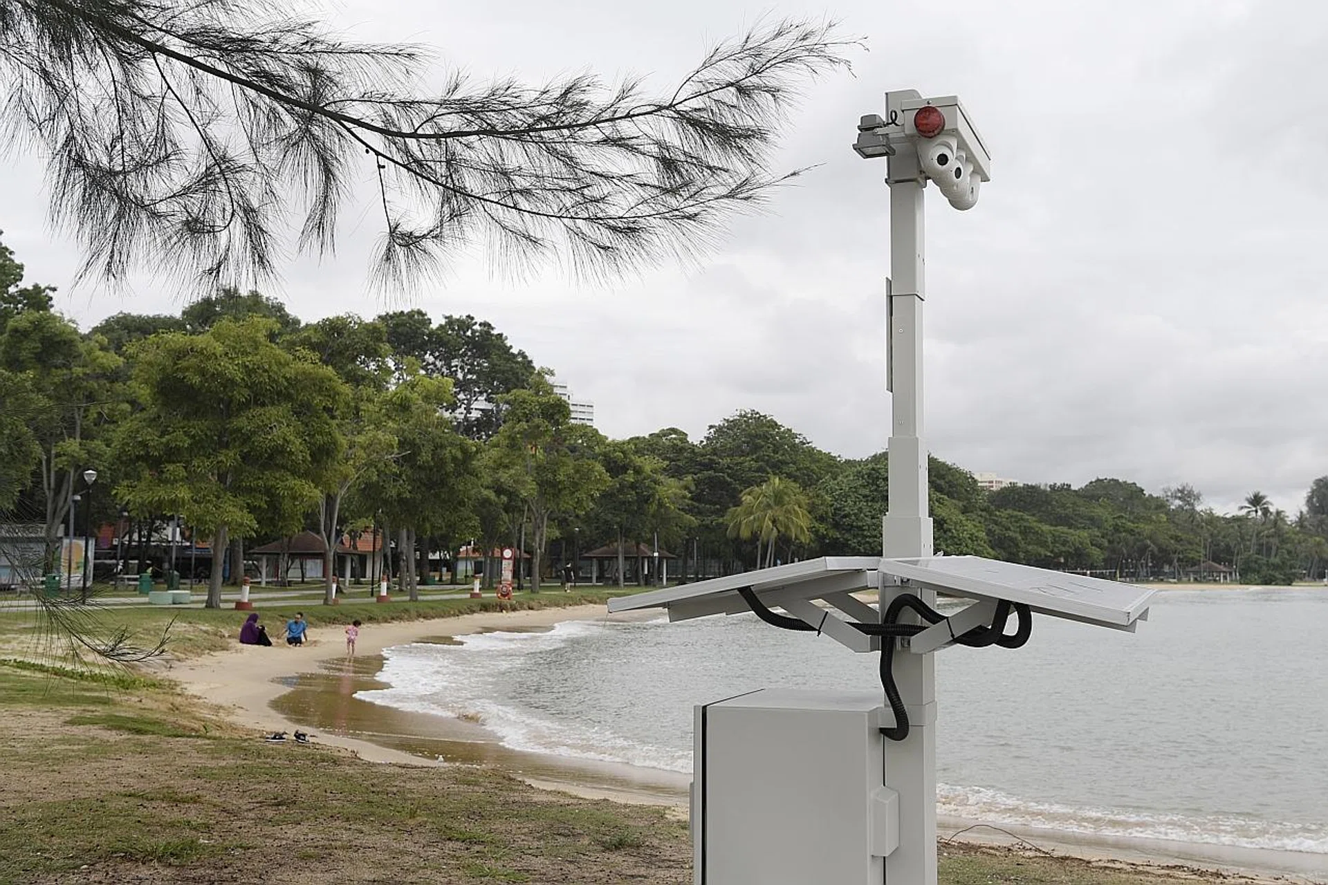 East Coast Park is one of the areas where the CCTV cameras have already been installed. 