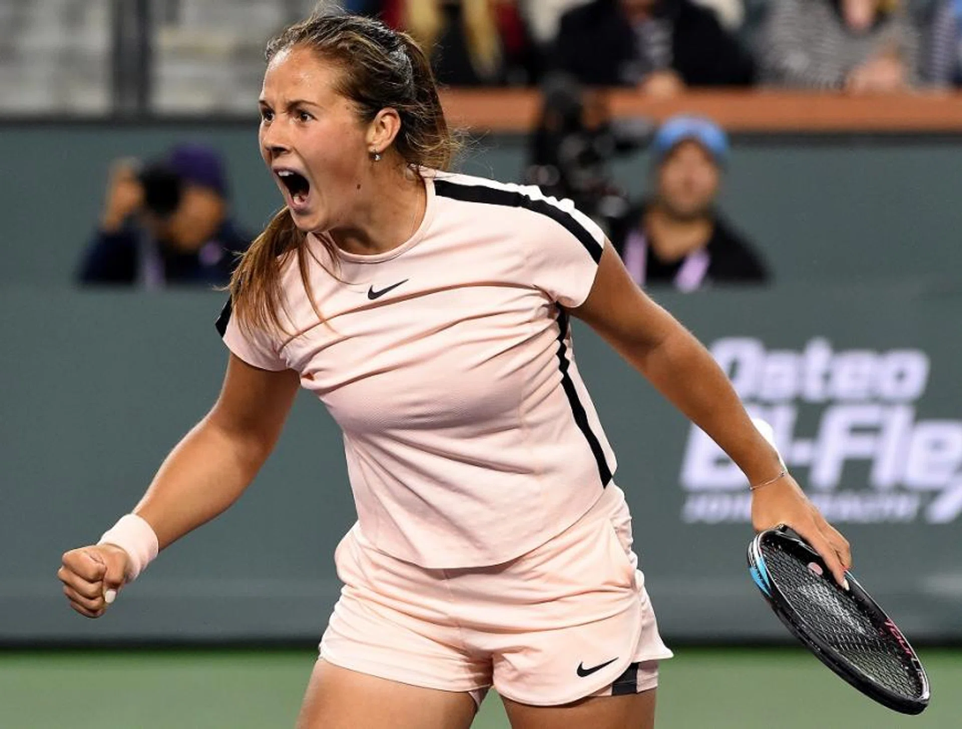 Daria Kasatkina has defeated big names Angelique Kerber, Sloane Stephens, Caroline Wozniacki and now Venus Williams at Indian Wells.