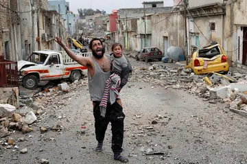 Amid war, misery