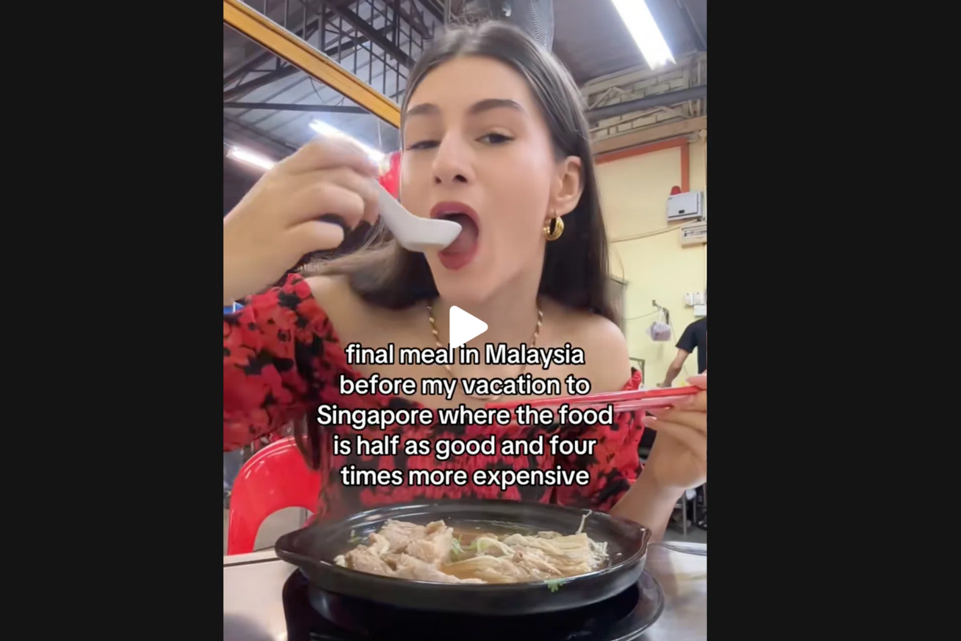 The TikToker's post got a very predictable response from Singaporeans. 