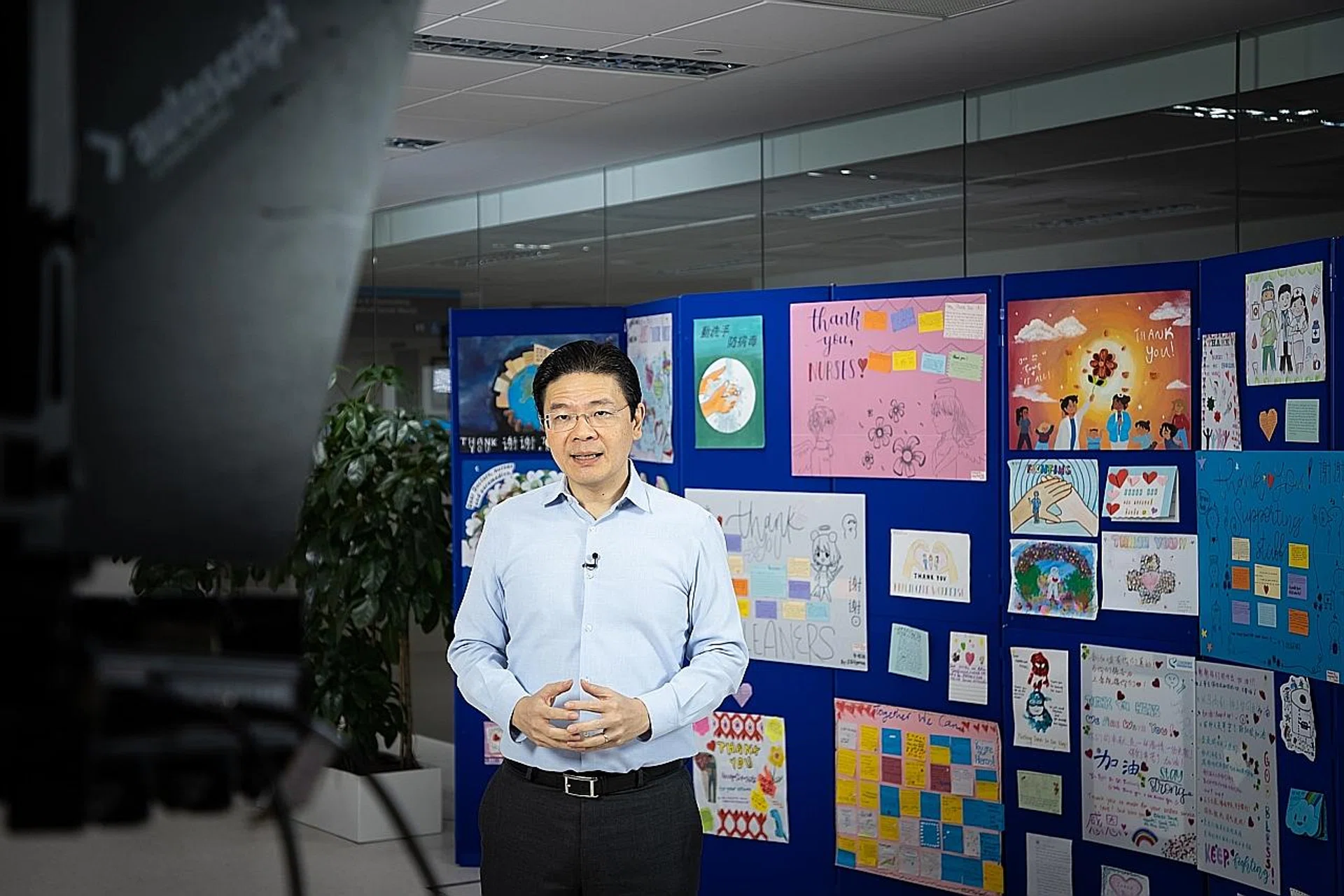 With some time to go before a vaccine is developed, Minister Lawrence Wong appealed to Singaporeans to continue to practise social responsibility. 