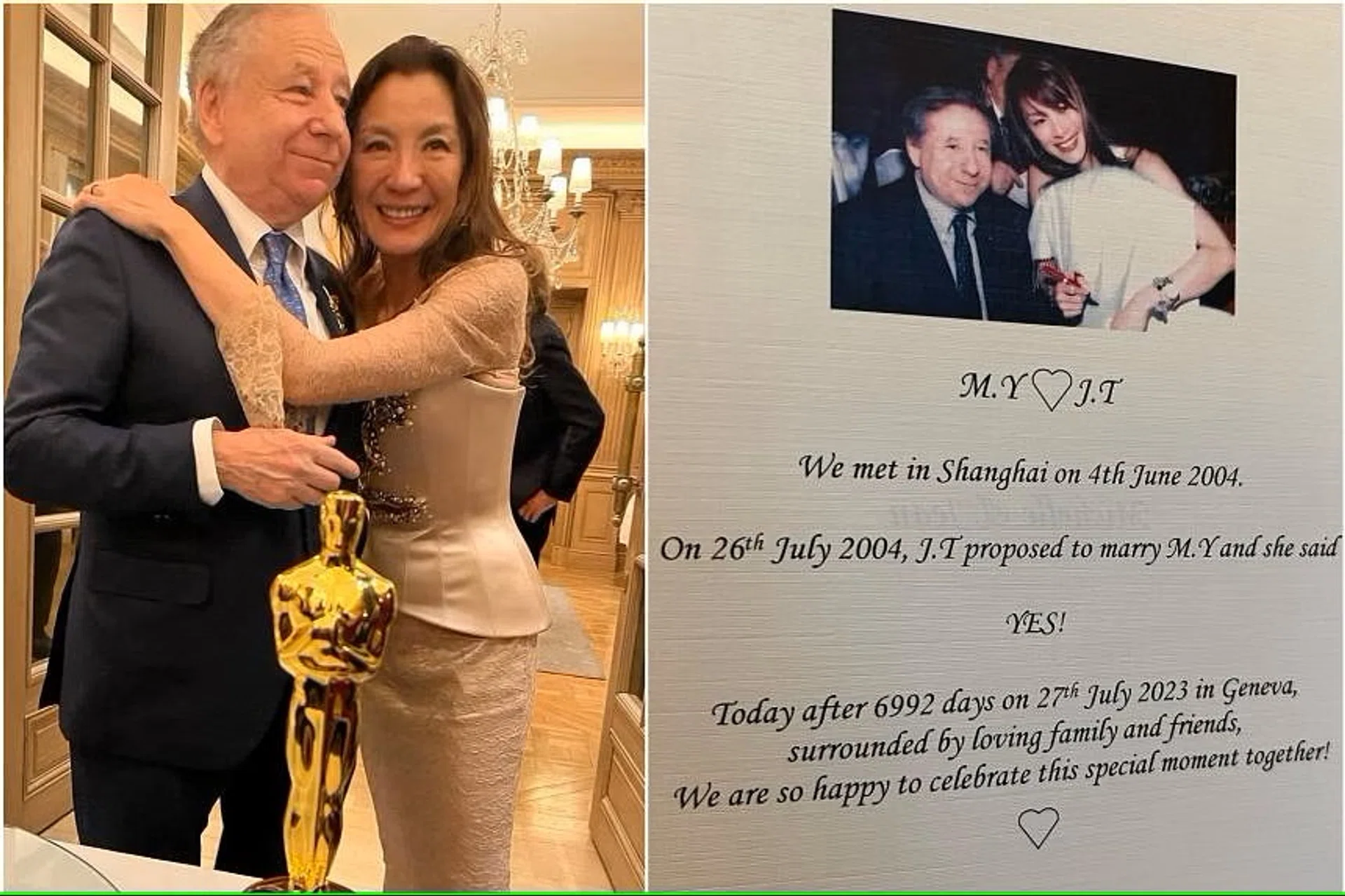 The couple finally made it official and tied the knot on Thursday in Geneva, Switzerland, surrounded by friends and family. 