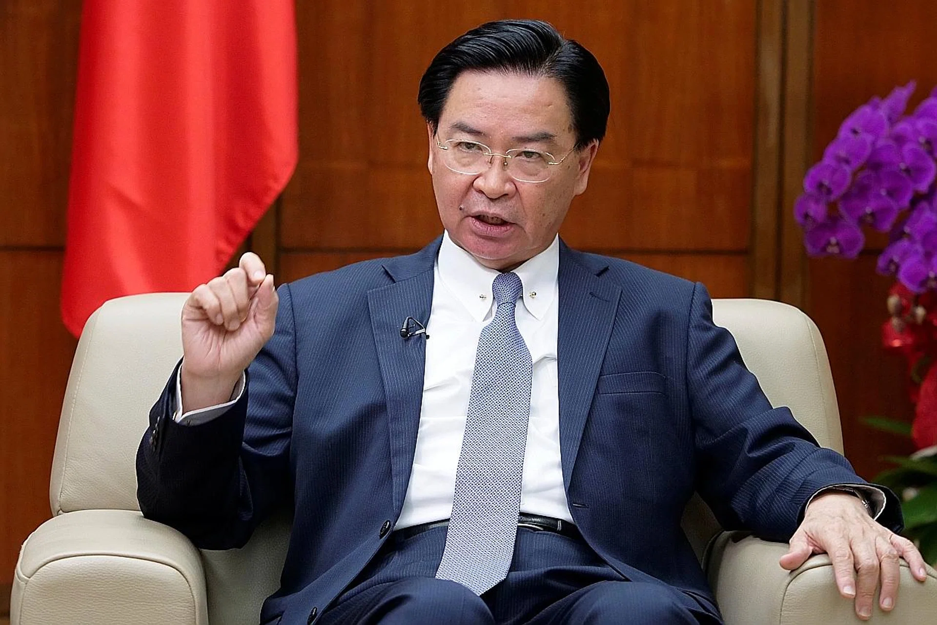 Taiwan's Foreign Affairs Minister Joseph Wu. 