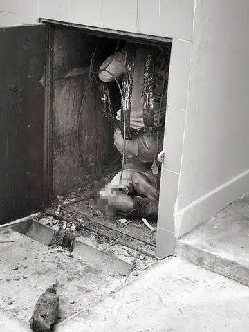 Man falls through rubbish chute in Bukit Merah