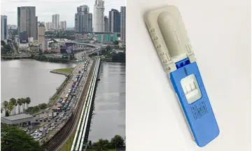 New saliva test kit for drugs being used at Singapore checkpoints