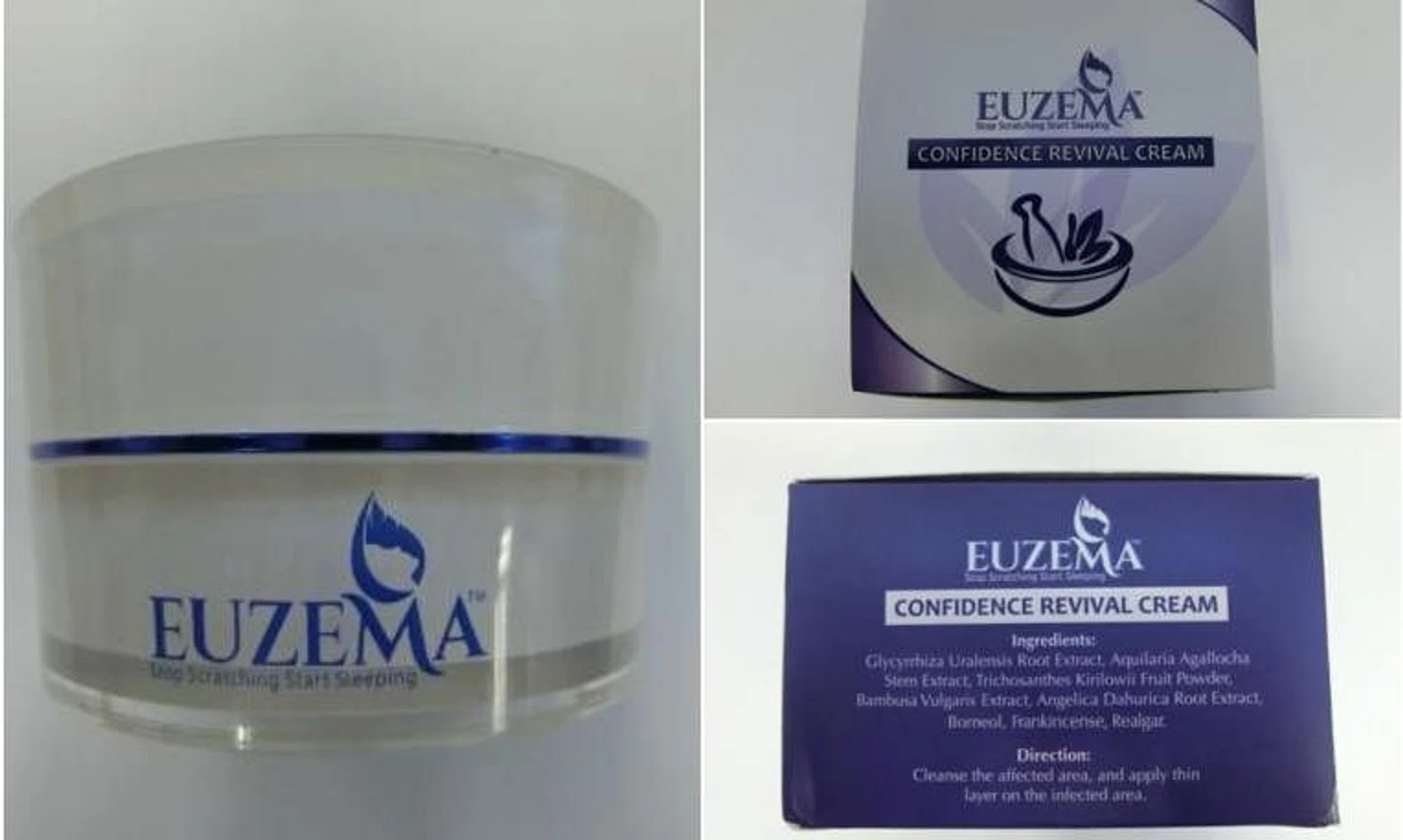 HSA's tests found that the Euzema Confidence Revival Cream has more than 430 times the allowed limits of arsenic.